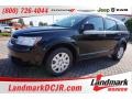 2015 Pitch Black Dodge Journey American Value Package  photo #1