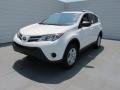 2015 Super White Toyota RAV4 LE  photo #7