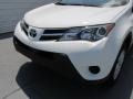 2015 Super White Toyota RAV4 LE  photo #10