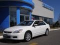 2006 Taffeta White Honda Accord EX-L V6 Sedan  photo #1