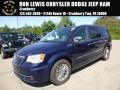 True Blue Pearl 2015 Chrysler Town & Country Touring-L