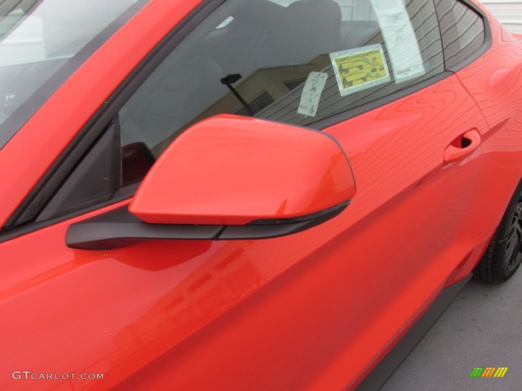 2015 Mustang GT Premium Coupe - Competition Orange / Ebony photo #13