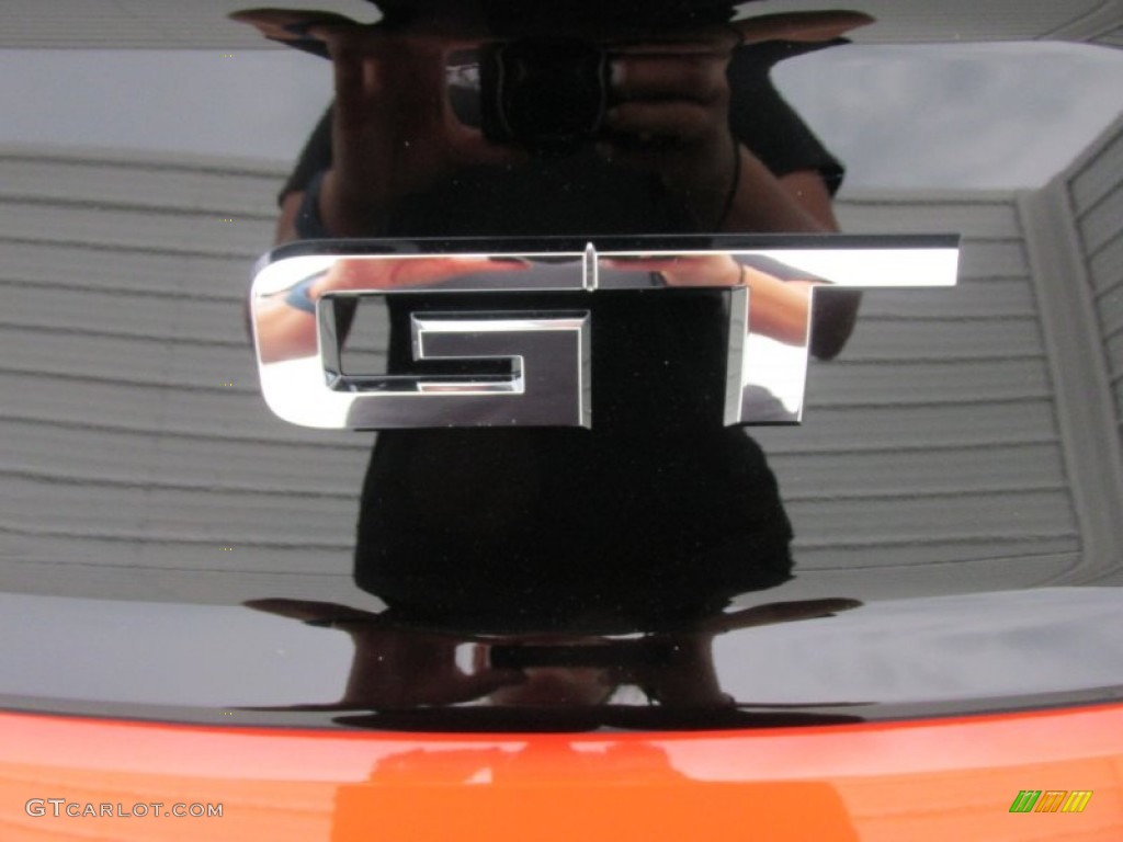 2015 Mustang GT Premium Coupe - Competition Orange / Ebony photo #14