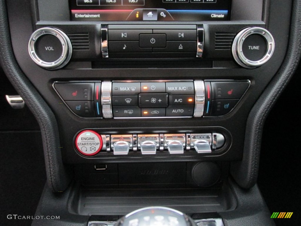 2015 Ford Mustang GT Premium Coupe Controls Photo #106597259