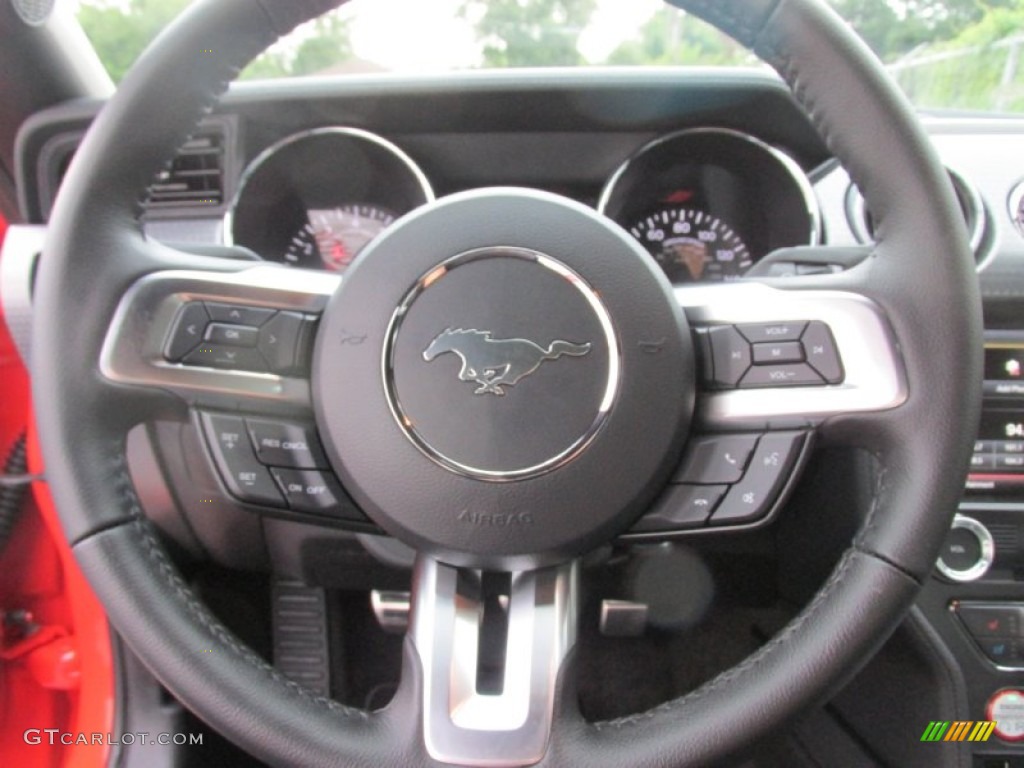 2015 Ford Mustang GT Premium Coupe Steering Wheel Photos