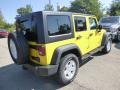 2015 Baja Yellow Jeep Wrangler Unlimited Sport 4x4  photo #8