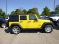 2015 Baja Yellow Jeep Wrangler Unlimited Sport 4x4  photo #9