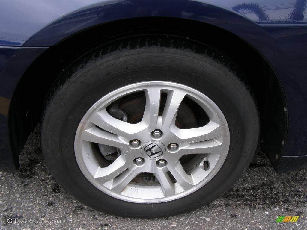2006 Accord SE Sedan - Royal Blue Pearl / Gray photo #13