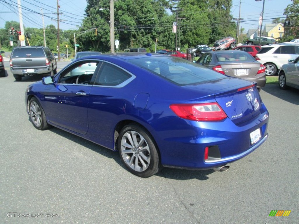 2014 Accord EX-L V6 Coupe - Still Night Pearl / Black photo #8