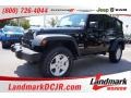 2015 Black Jeep Wrangler Unlimited Sport 4x4  photo #1