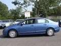 Atomic Blue Metallic - Civic Hybrid Sedan Photo No. 3