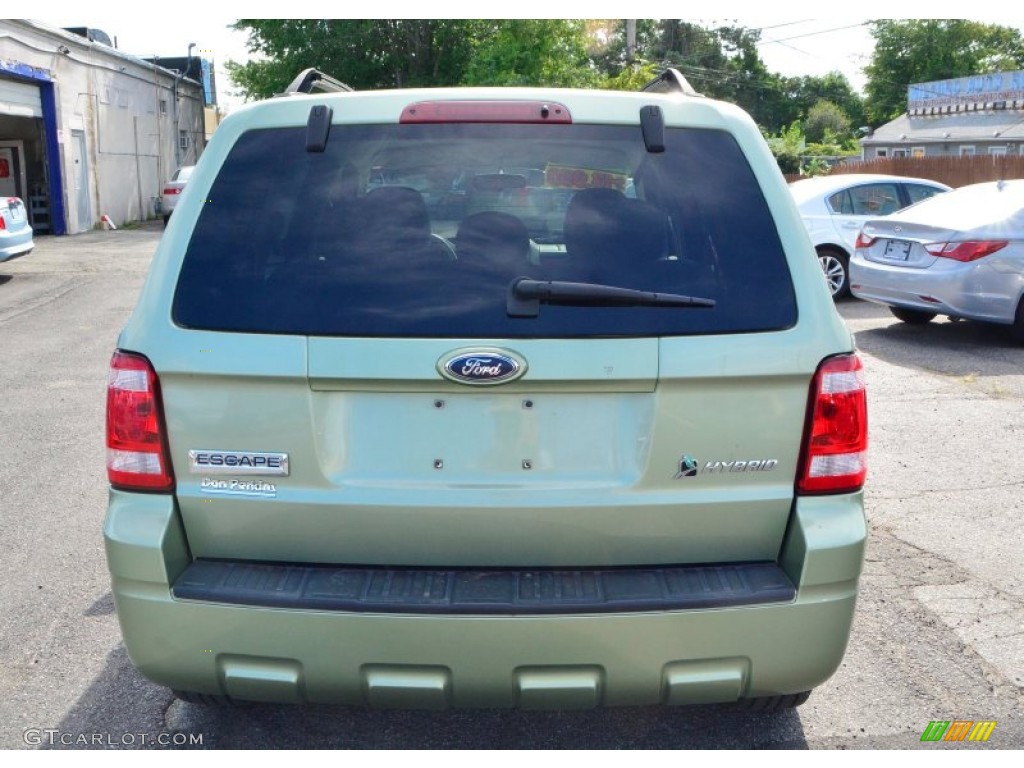 2008 Escape Hybrid 4WD - Kiwi Green Metallic / Stone photo #7