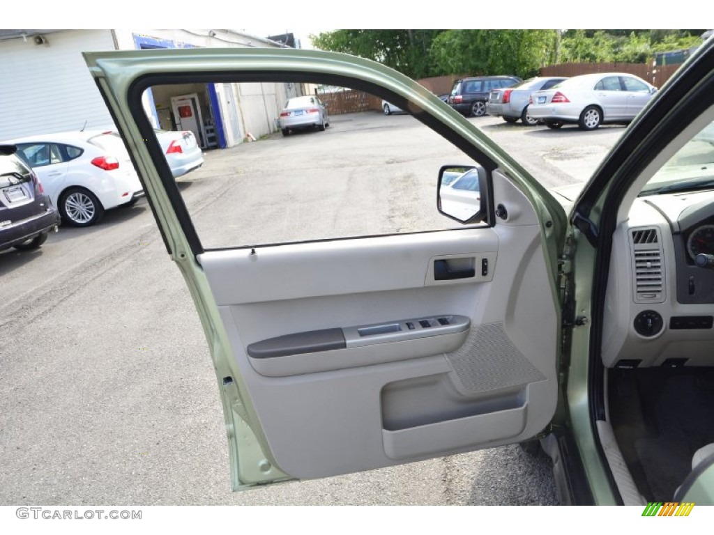 2008 Escape Hybrid 4WD - Kiwi Green Metallic / Stone photo #19