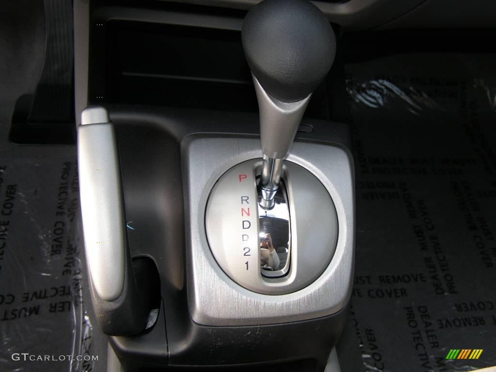 2009 Civic LX Sedan - Alabaster Silver Metallic / Gray photo #11