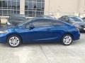 2014 Dyno Blue Pearl Honda Civic LX Coupe  photo #2