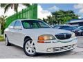 White Pearlescent Tricoat 2002 Lincoln LS V6
