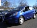 2009 Blue Sensation Pearl Honda Fit   photo #1