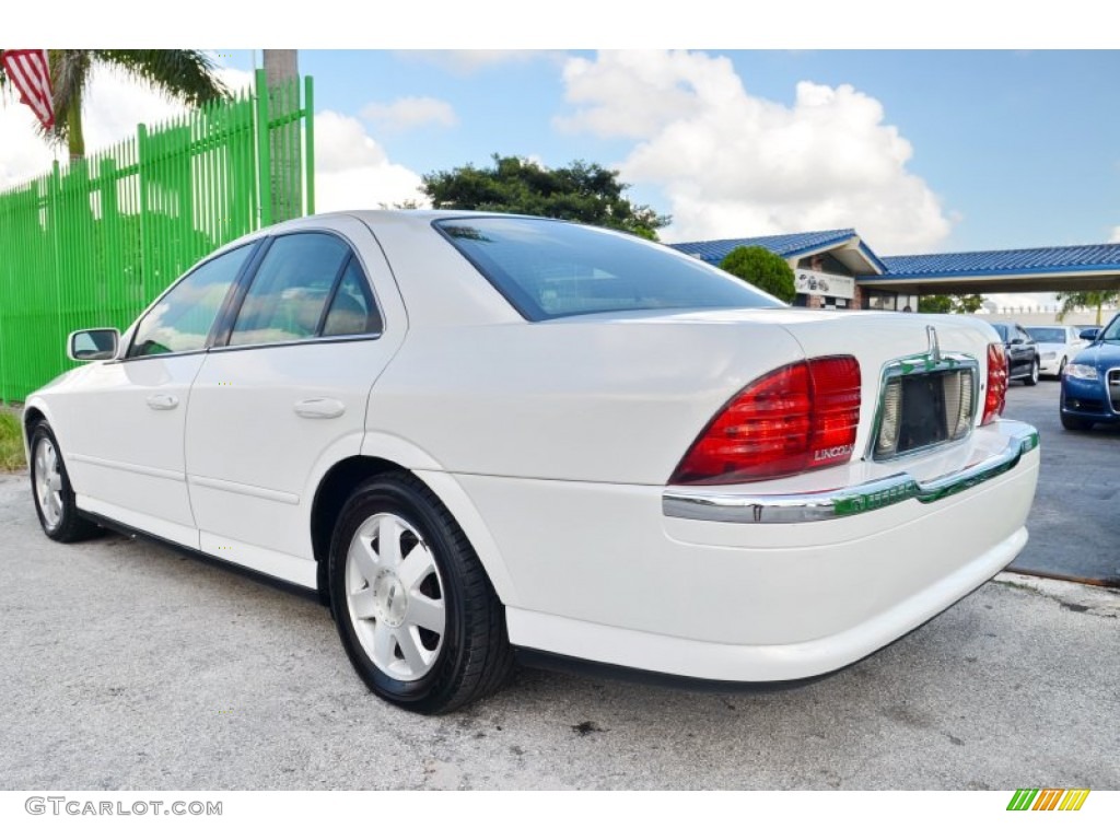 2002 LS V6 - White Pearlescent Tricoat / Medium Parchment photo #51