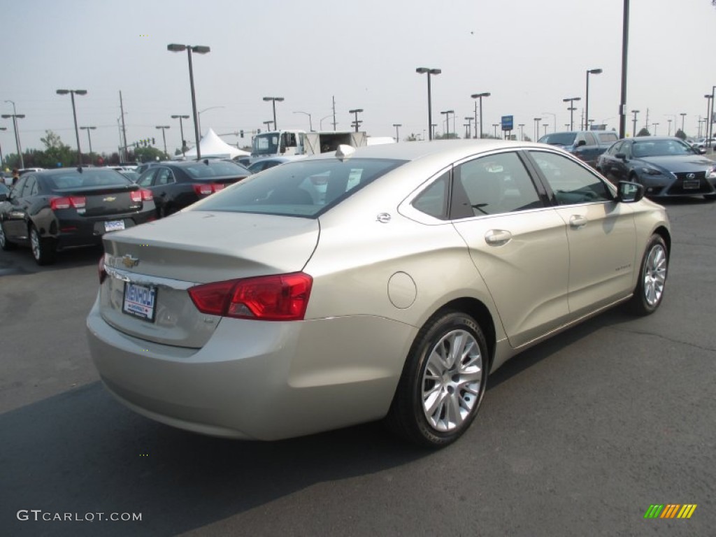 2014 Impala LS - Champagne Silver Metallic / Jet Black/Dark Titanium photo #6