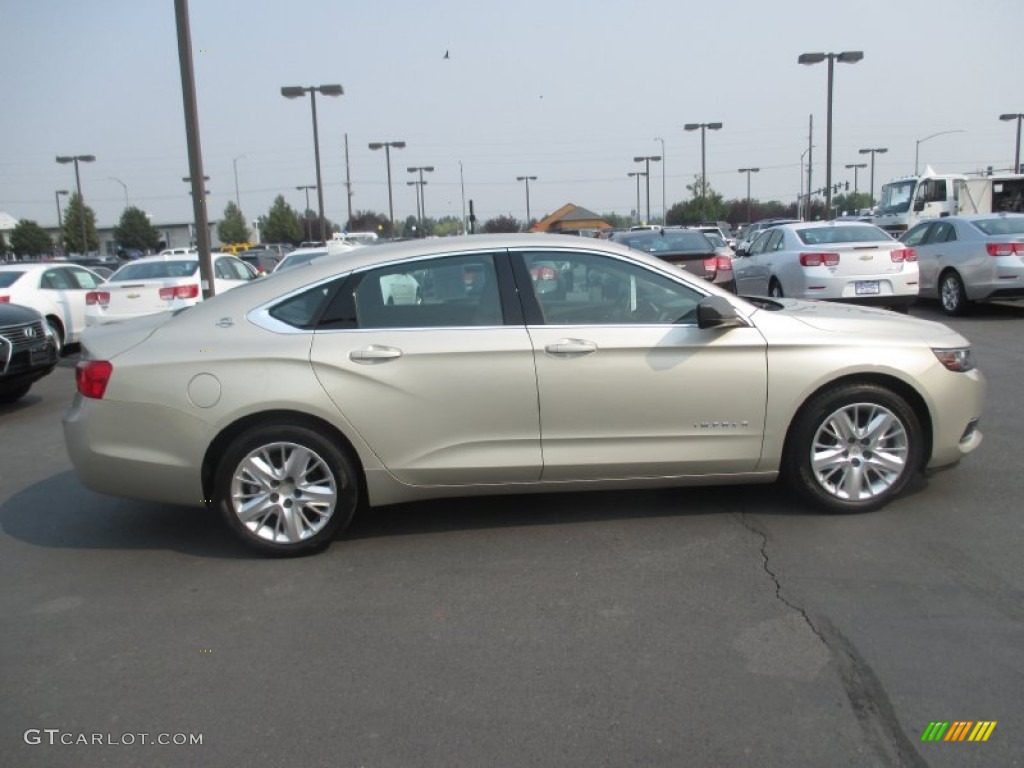 2014 Impala LS - Champagne Silver Metallic / Jet Black/Dark Titanium photo #7