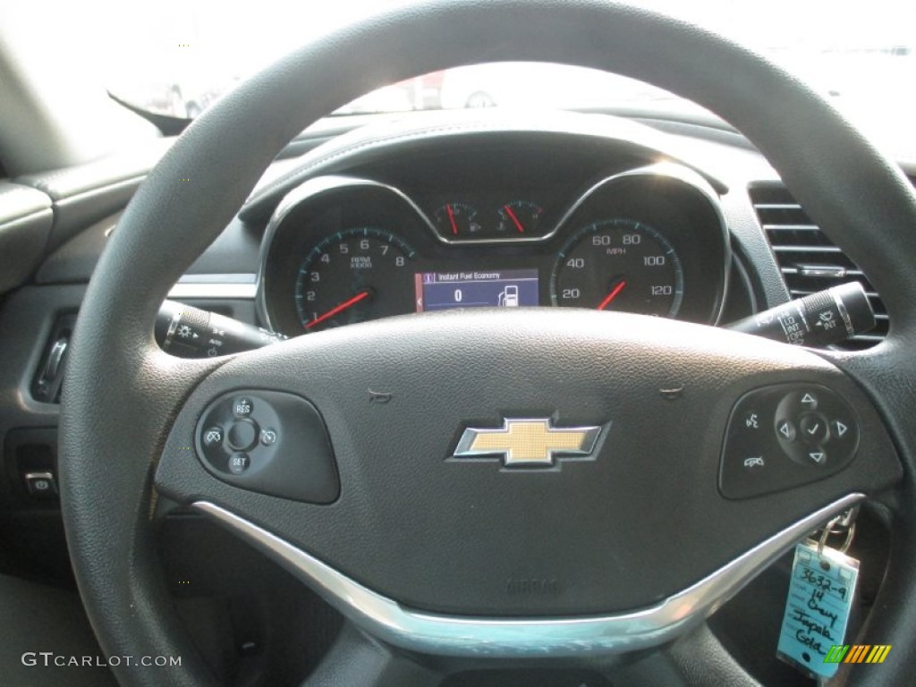 2014 Impala LS - Champagne Silver Metallic / Jet Black/Dark Titanium photo #14