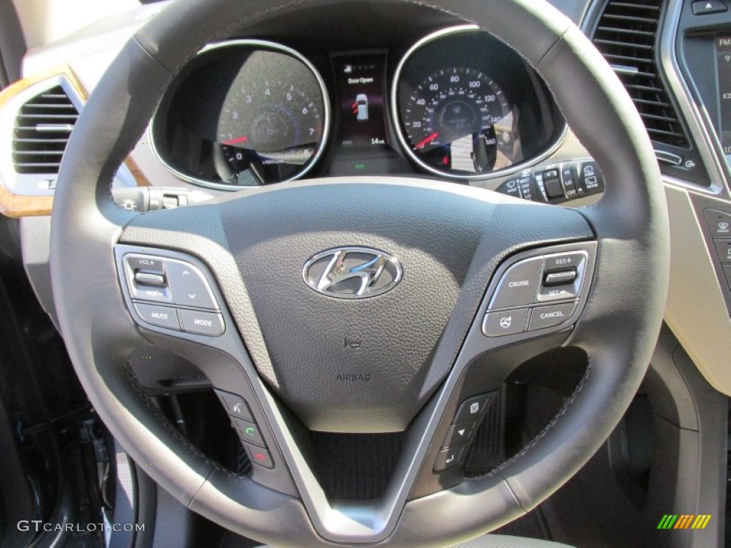 2016 Hyundai Santa Fe Limited AWD Steering Wheel Photos
