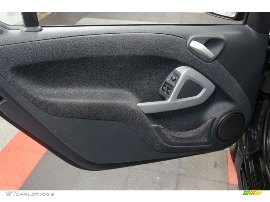 2009 fortwo passion cabriolet - Deep Black / Design Beige photo #20