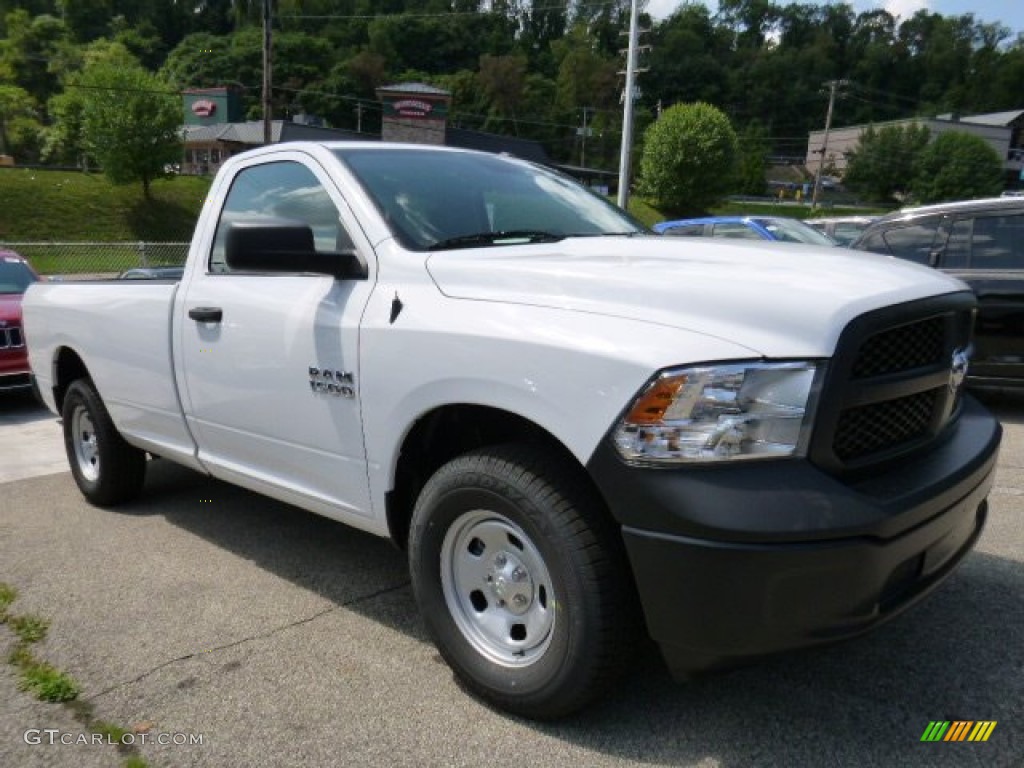 Bright White 2016 Ram 1500 Tradesman Regular Cab 4x4 Exterior Photo #106614269
