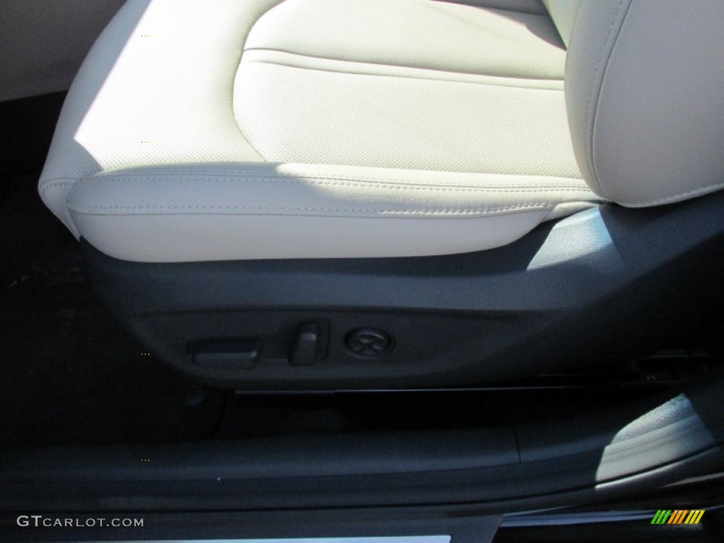 2016 Sonata Hybrid Limited - Eclipse Black / Beige photo #24
