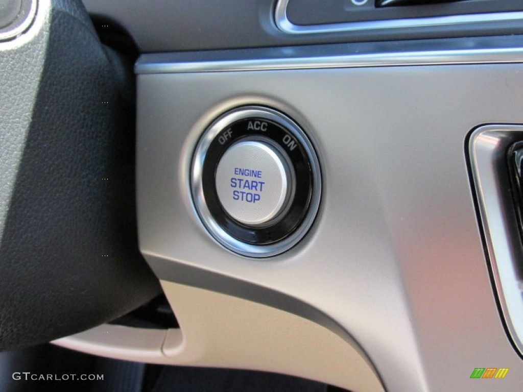 2016 Sonata Hybrid Limited - Eclipse Black / Beige photo #32