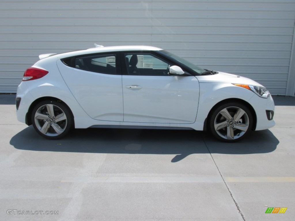 2015 Veloster Turbo - Elite White / Black photo #3
