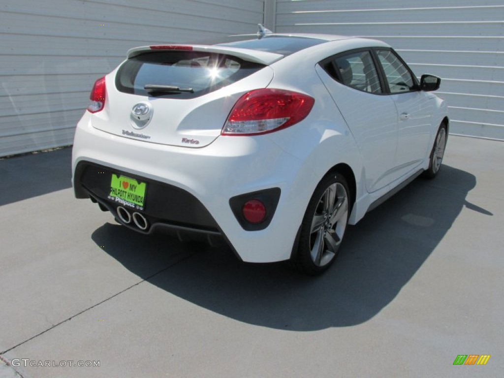 2015 Veloster Turbo - Elite White / Black photo #4