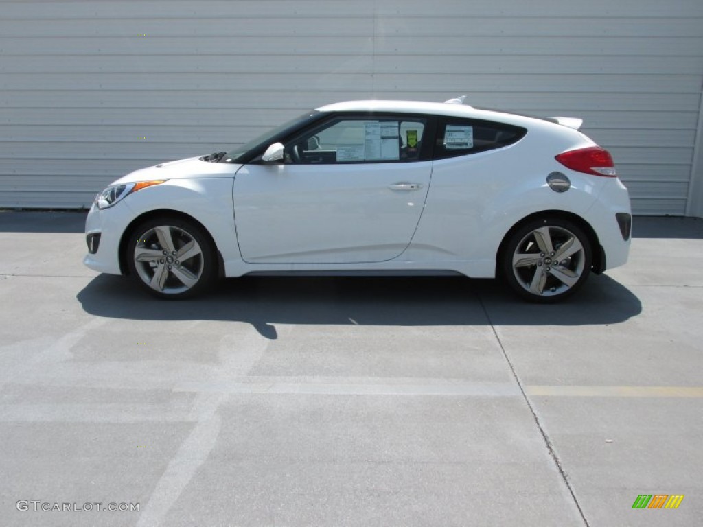 2015 Veloster Turbo - Elite White / Black photo #6