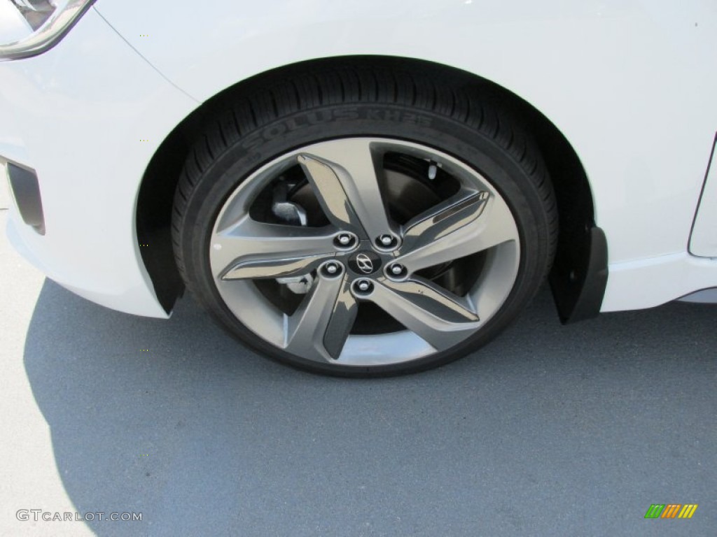 2015 Veloster Turbo - Elite White / Black photo #11