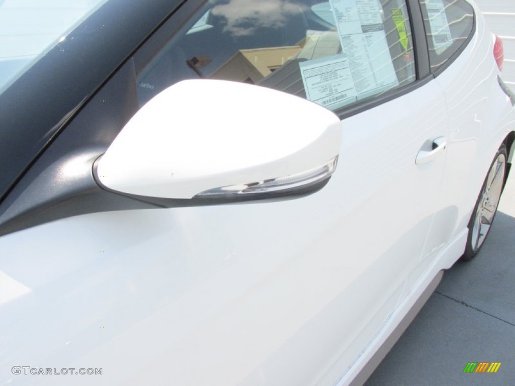 2015 Veloster Turbo - Elite White / Black photo #12