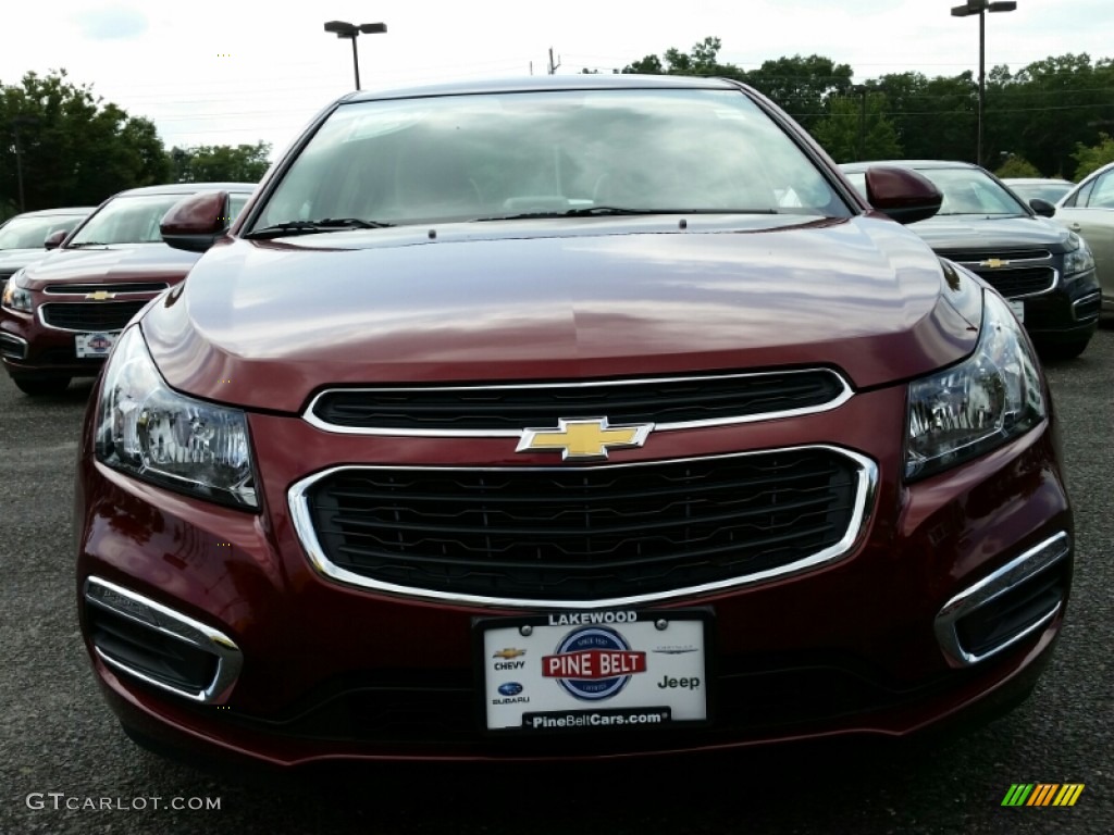 2016 Cruze Limited LT - Siren Red Tintcoat / Medium Titanium photo #2