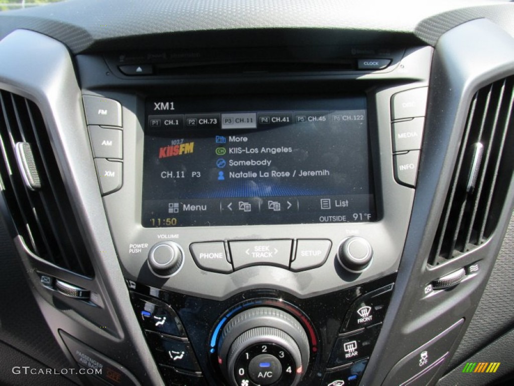 2015 Veloster Turbo - Elite White / Black photo #26