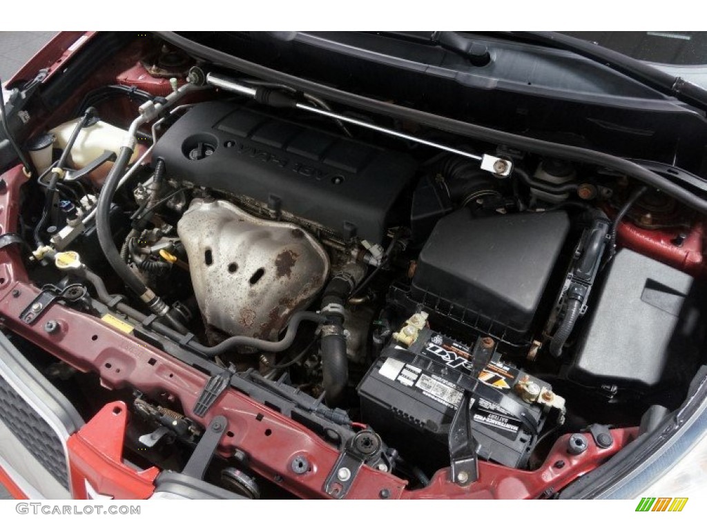 2009 Vibe GT - Red Hot Metallic / Ebony photo #35