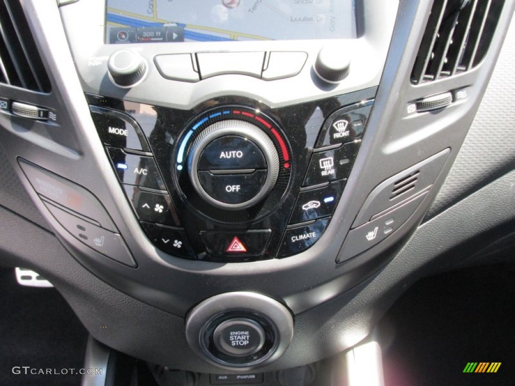 2015 Veloster Turbo - Vitamin C / Black photo #26