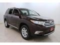 2013 Sizzling Crimson Mica Toyota Highlander SE 4WD  photo #1