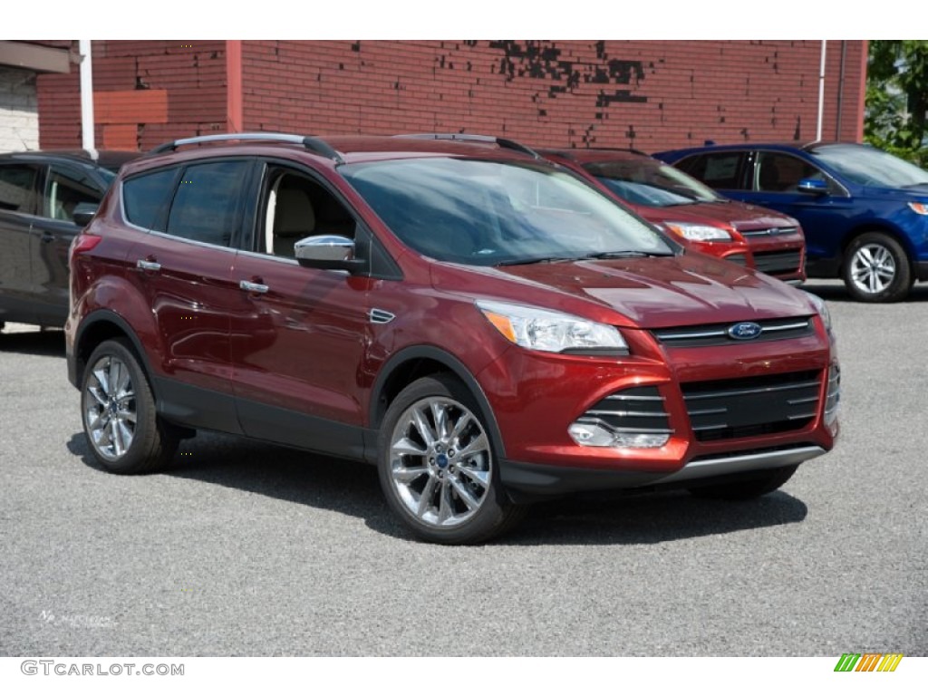 2016 Escape SE 4WD - Sunset Metallic / Charcoal Black photo #1