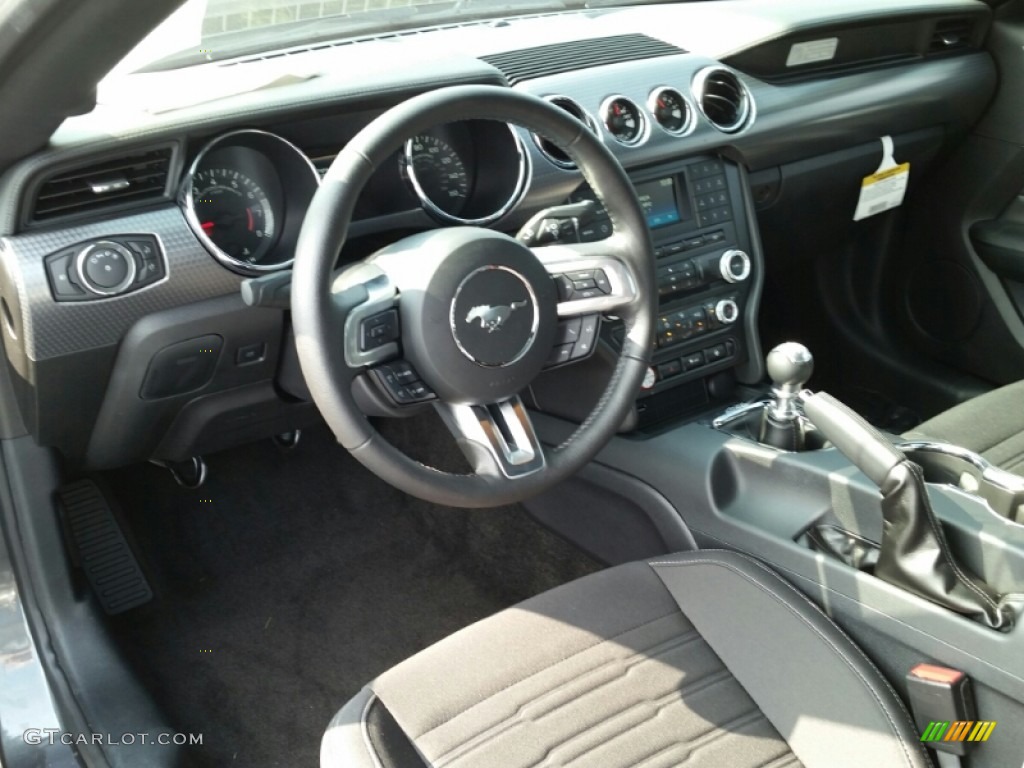 2015 Mustang GT Coupe - Magnetic Metallic / Ebony photo #13