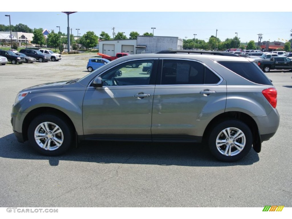 2012 Equinox LT - Graystone Metallic / Light Titanium/Jet Black photo #3