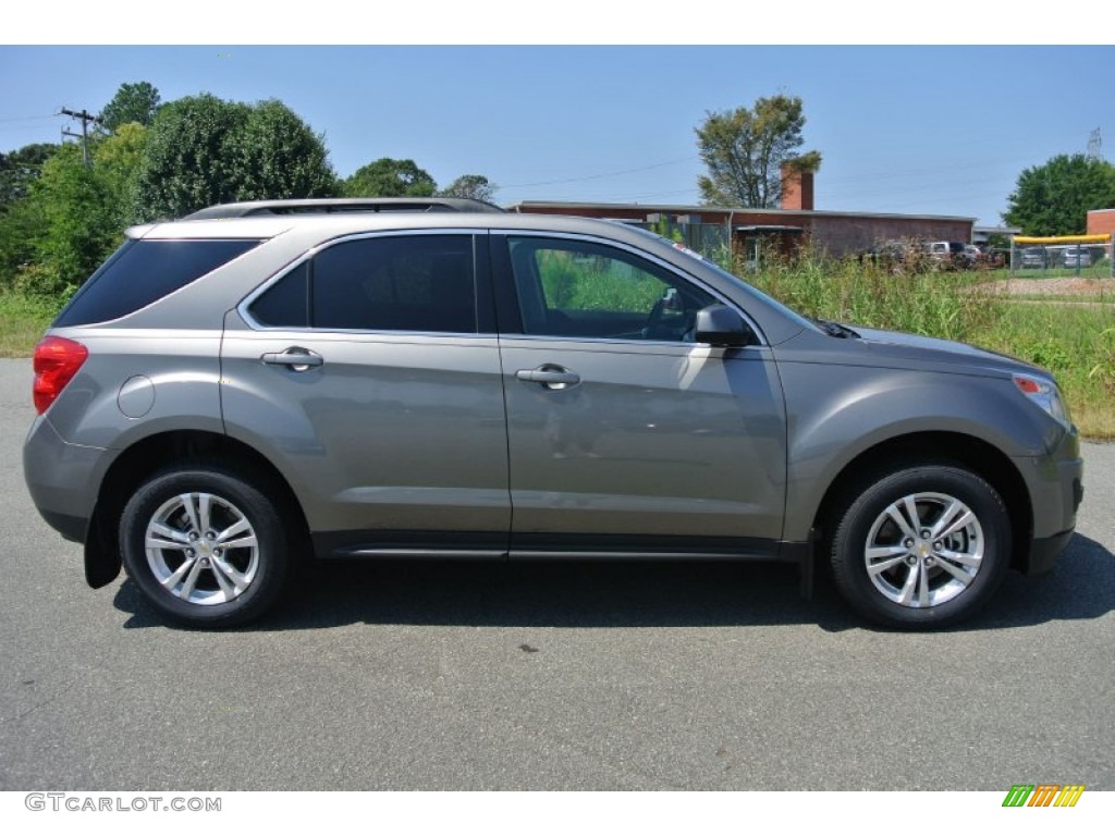 2012 Equinox LT - Graystone Metallic / Light Titanium/Jet Black photo #6