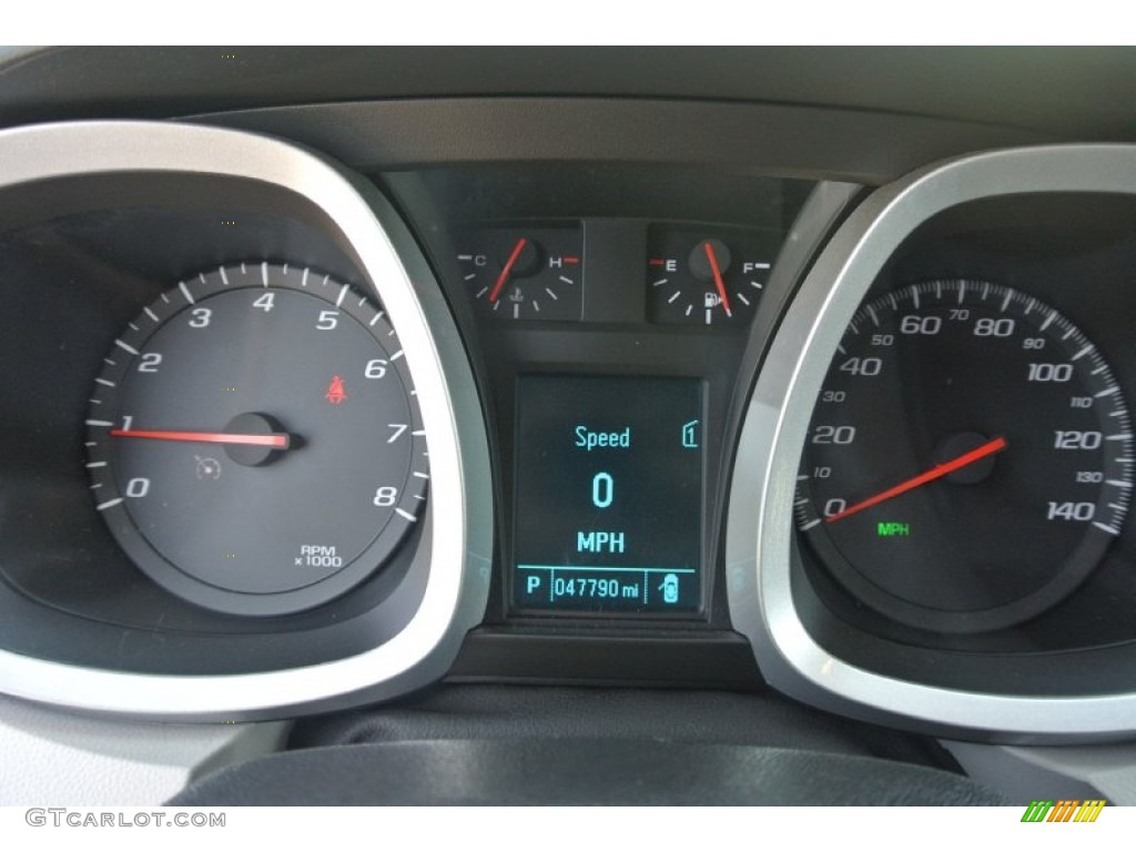 2012 Equinox LT - Graystone Metallic / Light Titanium/Jet Black photo #15