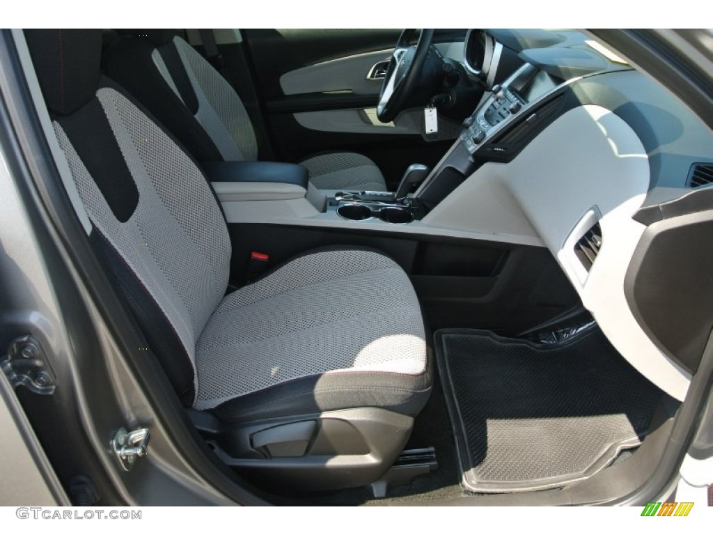 2012 Equinox LT - Graystone Metallic / Light Titanium/Jet Black photo #18