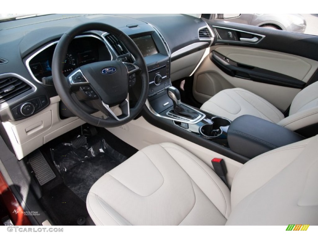 Dune Interior 2015 Ford Edge Titanium AWD Photo #106622427
