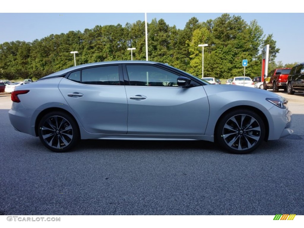 Brilliant Silver 2016 Nissan Maxima SR Exterior Photo #106624180
