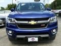 2016 Laser Blue Chevrolet Colorado Z71 Crew Cab 4x4  photo #2