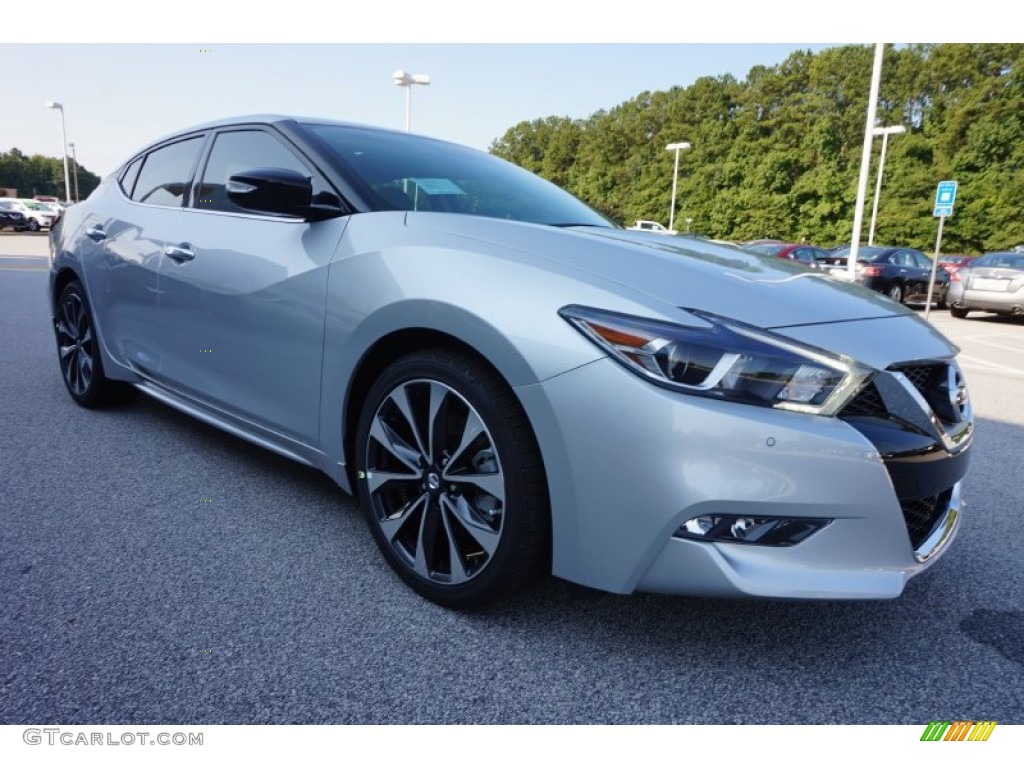 Brilliant Silver 2016 Nissan Maxima SR Exterior Photo #106624222